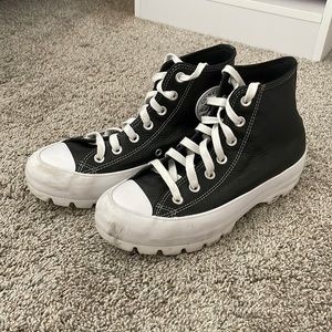 Converse Lugged Leather High Sneaker